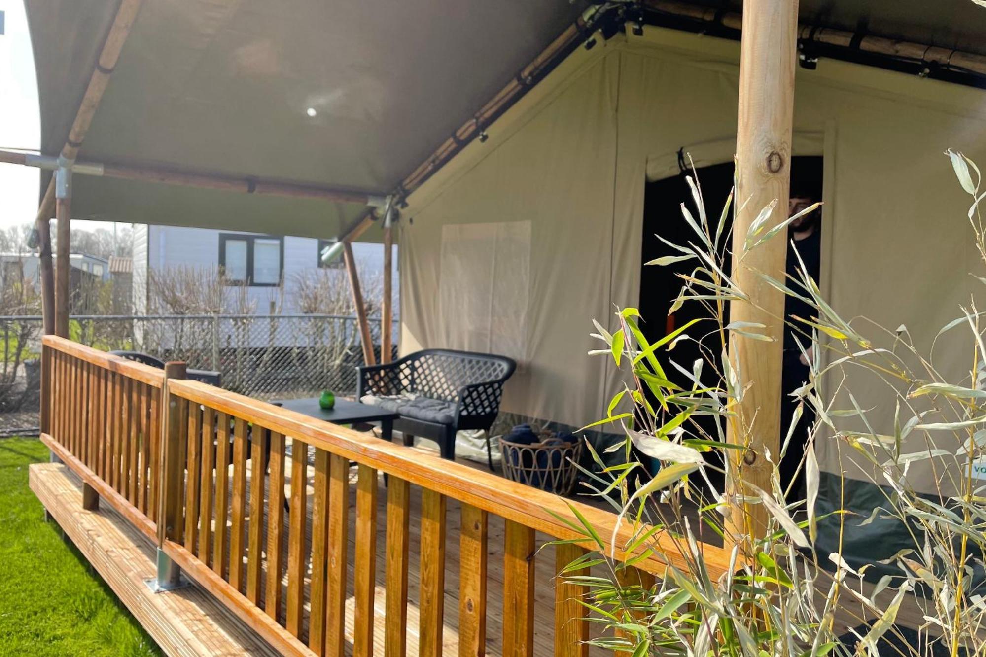 Camping De Hof Van Eeden Hotell Warmond Rum bild